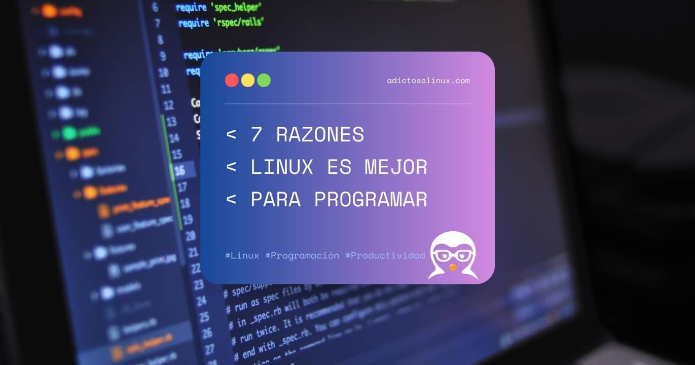 Una imagen borrosa de código en una pantalla de computadora con un texto superpuesto que dice 