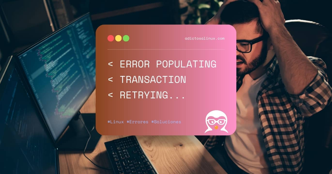 Programador frustrado con error 