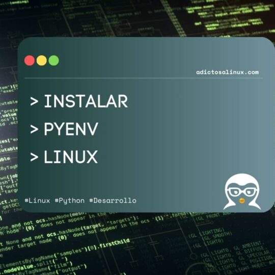 Imagen que muestra una guía rápida para la instalación de pyenv en sistemas Unix/Linux.